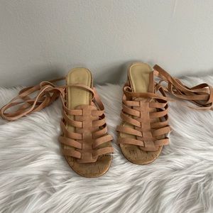 Marc Fisher suede sandals